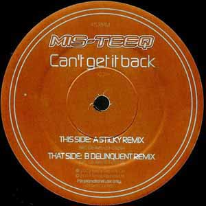 MIS-TEEQ / CAN'T GET IT BACK