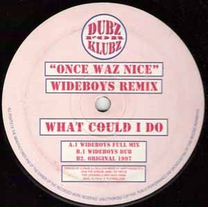 ONCE WAZ NICE / WHAT COULD I DO (WIDEBOYS REMIX)