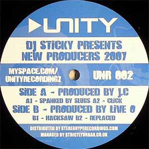 DJ STICKY / NEW PRODUCERS 2007