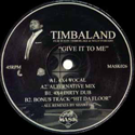 TIMBALAND FT JUSTIN TIMBERLAKE & NELLY FURTADO / GIVE IT TO ME (SHAWFIRE REMIXES)