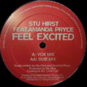 STU HIRST FEAT AMANDA PRYCE / FEEL EXCITED