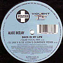 ALICE DEEJAY / BACK IN MY LIFE