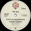 DONNA SUMMER / STATE OF INDEPENDENCE