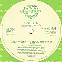SPYDER-D FEAT DJ DOC / I CAN'T WAIT (TO ROCK THE MIKE)