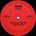 DDS & B MAN / HISTORY OF HIP HOP