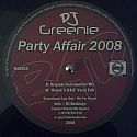 DJ GREENIE / PARTY AFFAIR 2008