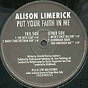 ALISON LIMERICK / PUT YOUR FAITH IN ME