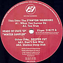 THE STANTON WARRIORS / DEEPER CUT / HEADZ OF STATE EP "WINTER SAMPLER"