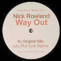 NICK ROWLAND / WAY OUT