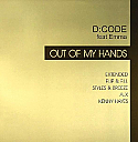 D:CODE FEAT EMMA / OUT OF MY HANDS