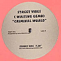 STREET VIBES / (WAITING GEMO) CRIMINAL WORLD