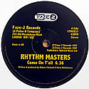 RHYTHM MASTERS / COME ON Y'ALL